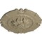 Ekena Millwork Southampton Ceiling Medallion, Hand-Painted Gobi Desert, 16 1/2"OD x 2 3/8"P CM16SOGDF - alternate 2